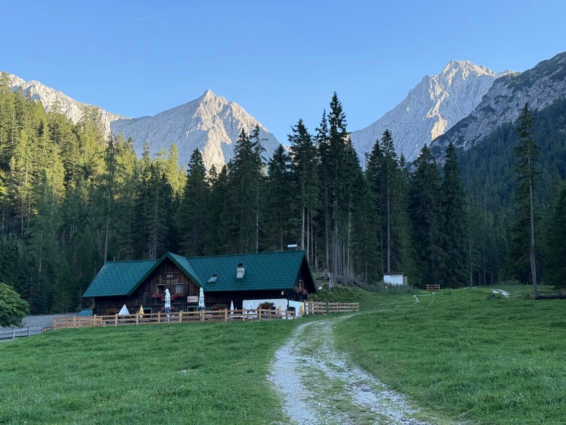 De Möslalm in de Seefeld regio in Tirol.