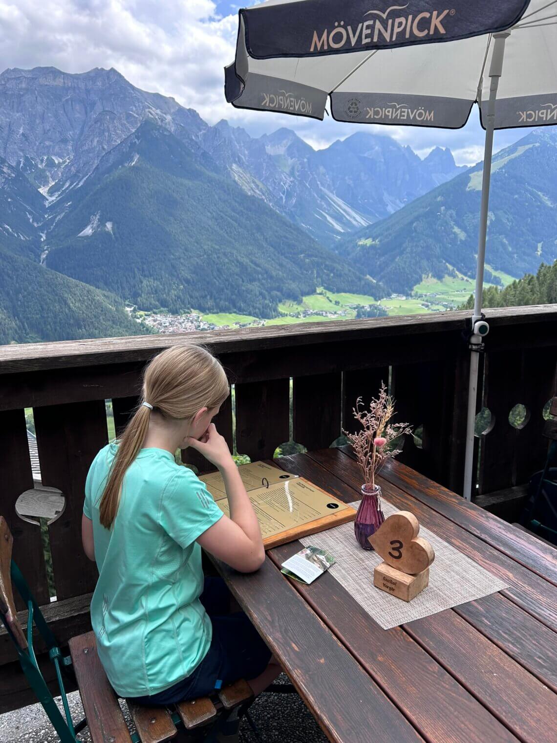 Heerlijk lunchen bij Berggasthof Vergor