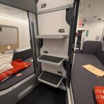 De mini cabins in de Nightjet, we hebben er 2 naast elkaar.