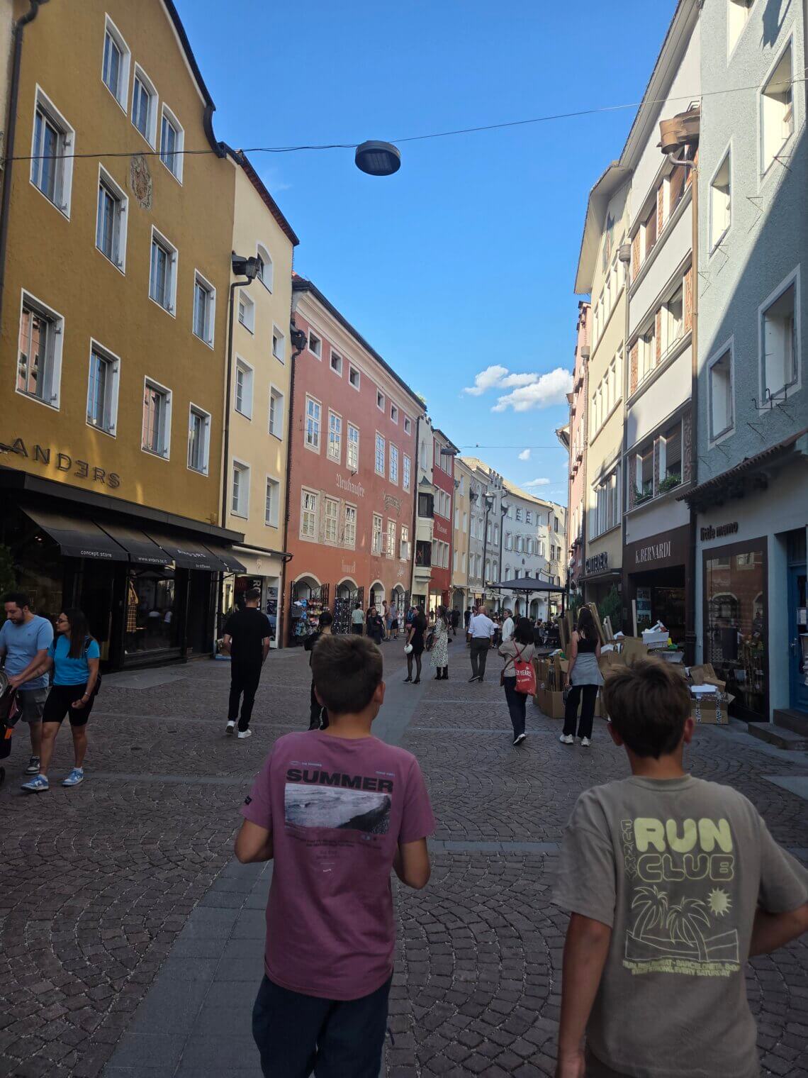 Bezoek zeker ook Bruneck voor veel gezelligheid.