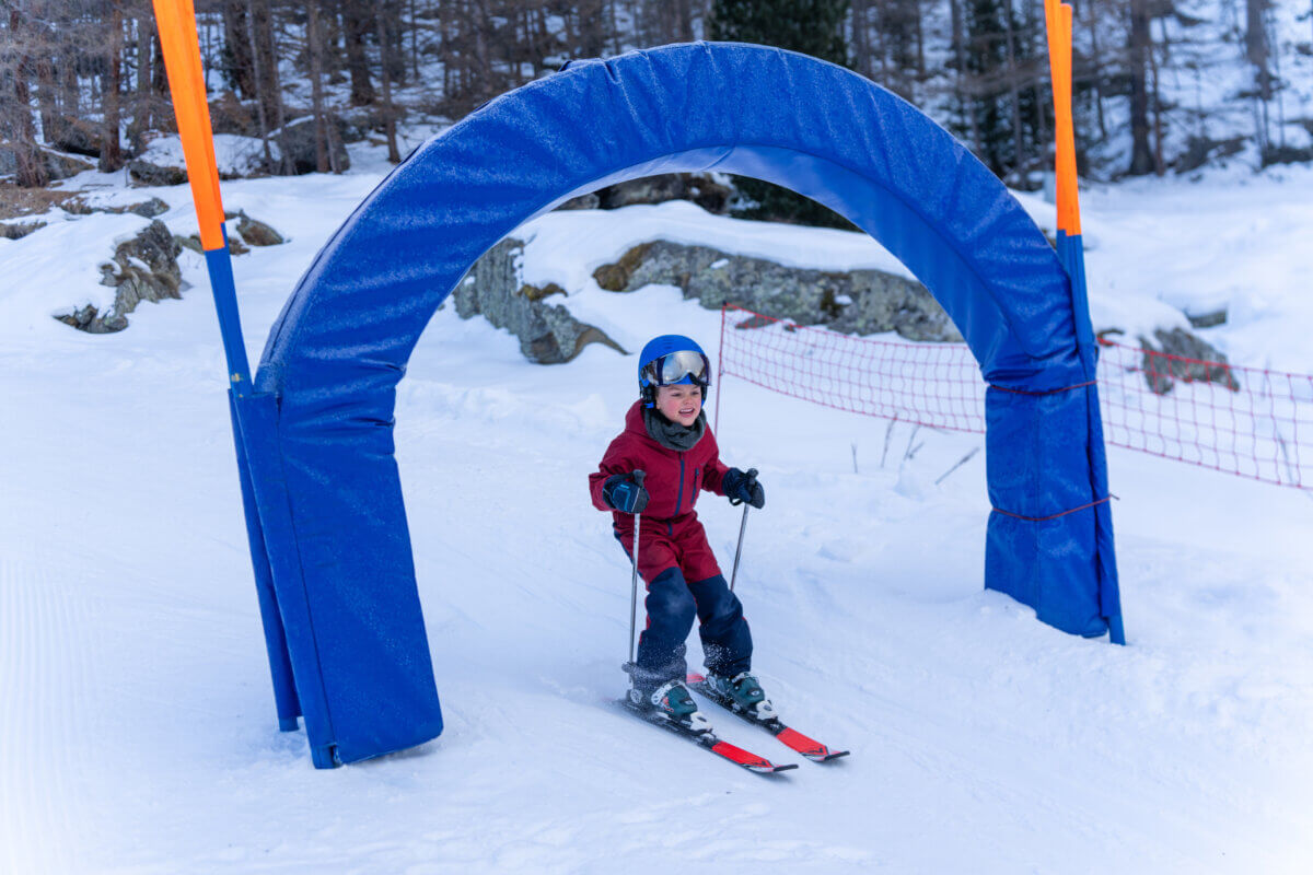 Fun op de piste.