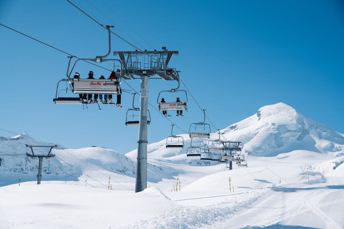 Meer dan 300 dagen zon per jaar in Saas-Fee