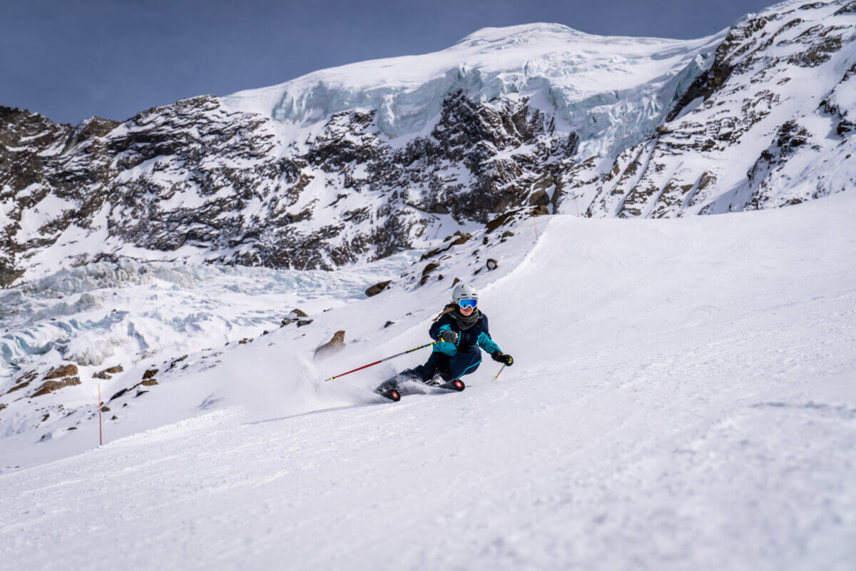 150km piste in Saas-Fee
